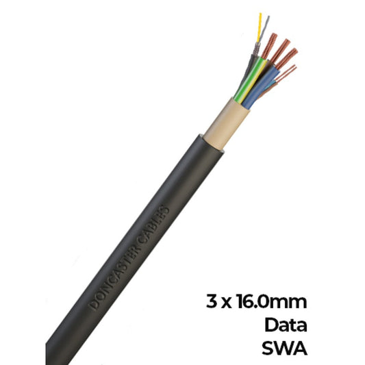 Doncaster Cables Powerwall Connect - AIO Cable Solution PW3 - 25m - 3 x 16.0mm - DATA - SWA