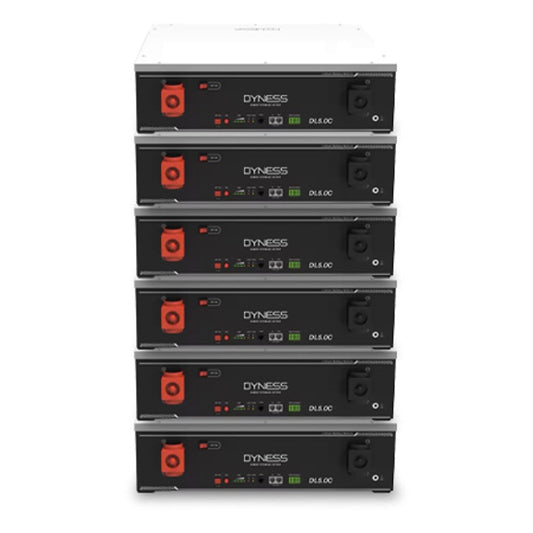 Dyness DL5.0C 5.12kWh LV LFP Battery - Pack of 6 (30.72kWh)