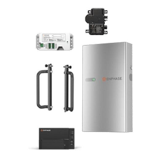 Enphase IQ Battery and 8 x IQ7PLUS Microinverter package