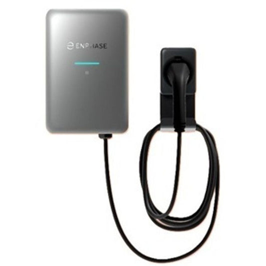 Enphase IQ EV Charger 2 7.4kW with a 7.5m Type 2 Tethered Charging Cable