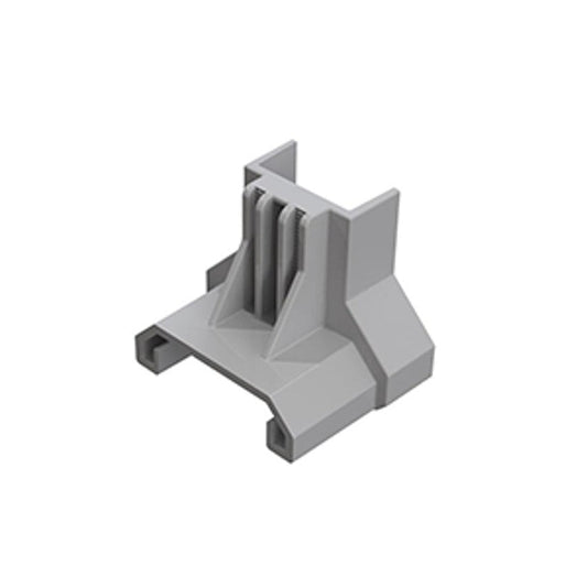 Esdec ClickFit EVO End Clamp Support Grey for Trapezoidal Metal Roofs
