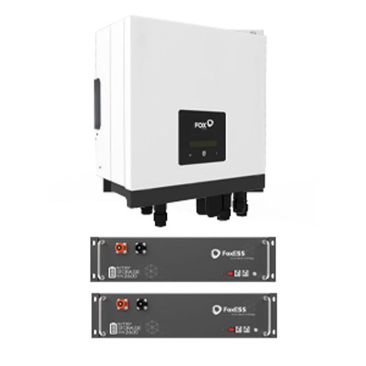 Fox ESS Fox AC 5.0kW Charger with 2 x HV2600 battery package (Incl. BMS)
