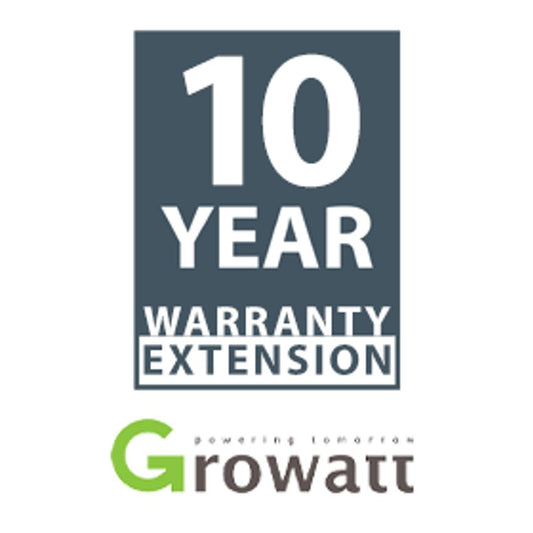 Growatt Warranty Ext.of 10 years (Total 20y) for MIN6000TL-X