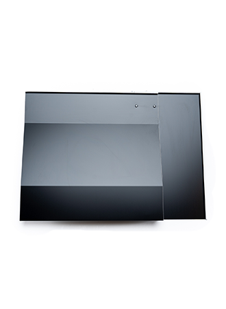 GSE In-Roof Portrait Top Right Corner Flashing 30mm - BLACK ART106408
