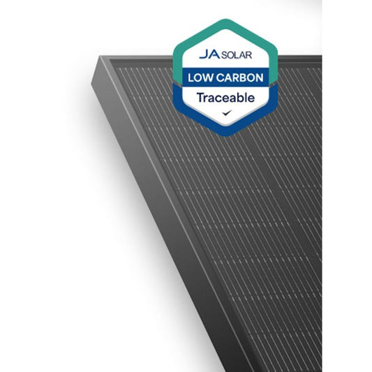 JA Solar 445W N-type Bifacial Double Glass Traceable Low Carbon LB All Black with MC4