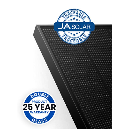 JA Solar 450W N-type Bifacial Double Glass Traceable LB All Black with MC4
