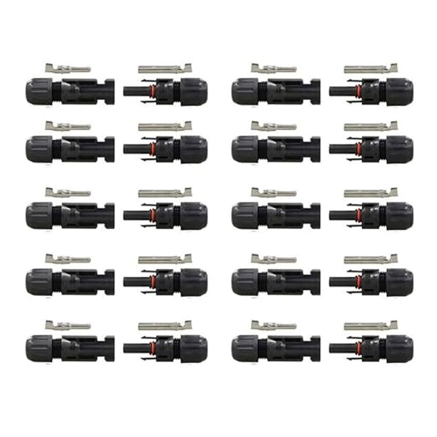 Staubli MC4 Connector. (0014/0015) pair pack of 10