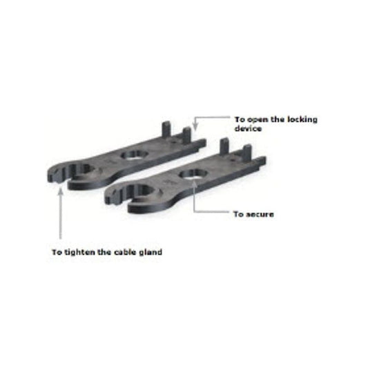 Staubli MC4 Open Ended Plastic Spanners x2