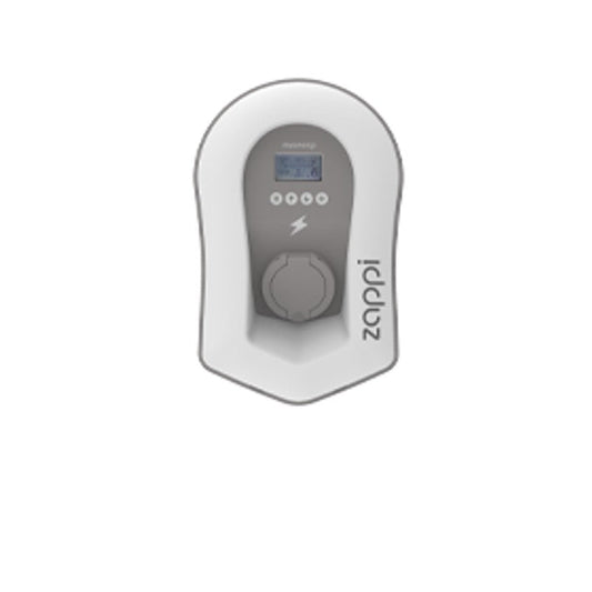myenergi zappi ev charger 7kw to 22kw untethered white