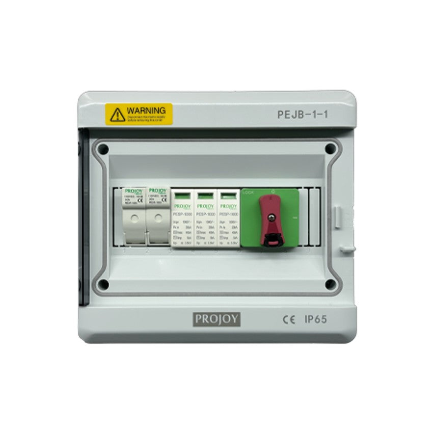 Projoy Electric Projoy DC Junction Box - One String Input with MC4 Connectors