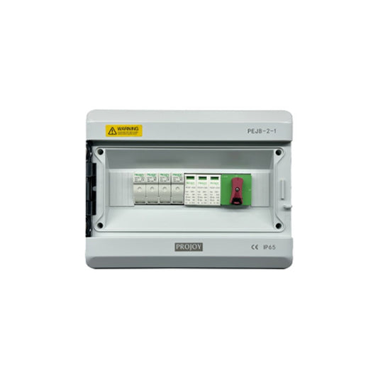 Projoy Electric Projoy DC Junction Box - Two String Input with MC4 Connectors