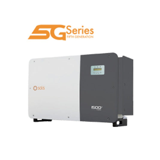 Solis 255kW 5G 3 Phase 12 MPPT High Voltage with SPD and DC. Buy to Order.