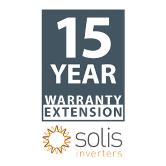 Solis S6 Warranty Ext. of 15 years (Total 20y) for S6 GR1PK 2.5 to 6.0kW