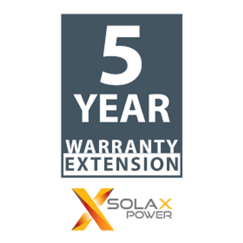 SolaX Warranty Parts Ext. of 5 years (Total 15 years) for X1 Hybrid 3.7