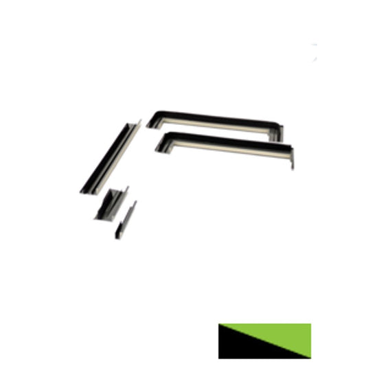 Viridian Clearline Fusion M10 portrait corner conversion kit, left top corner