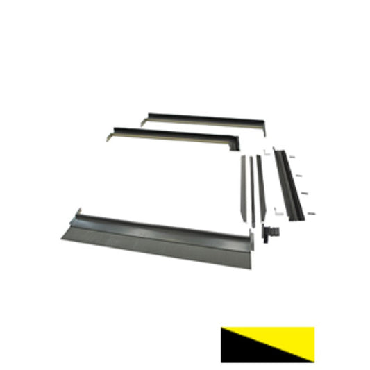 Viridian Clearline Fusion M10 landscape corner conversion kit, left bottom corner (centre panel above)