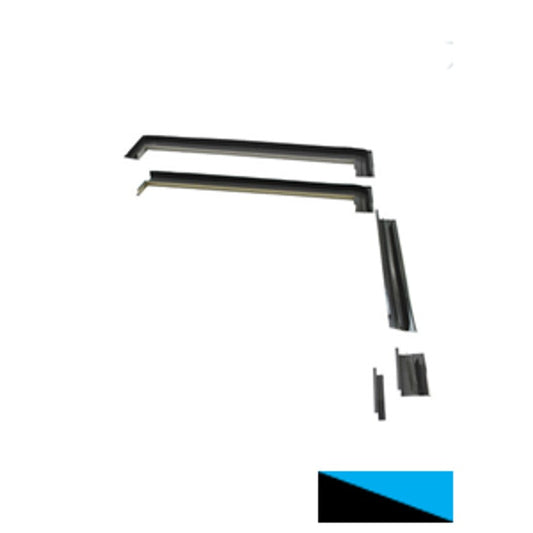 Viridian Clearline Fusion M10 landscape corner conversion kit, right top corner