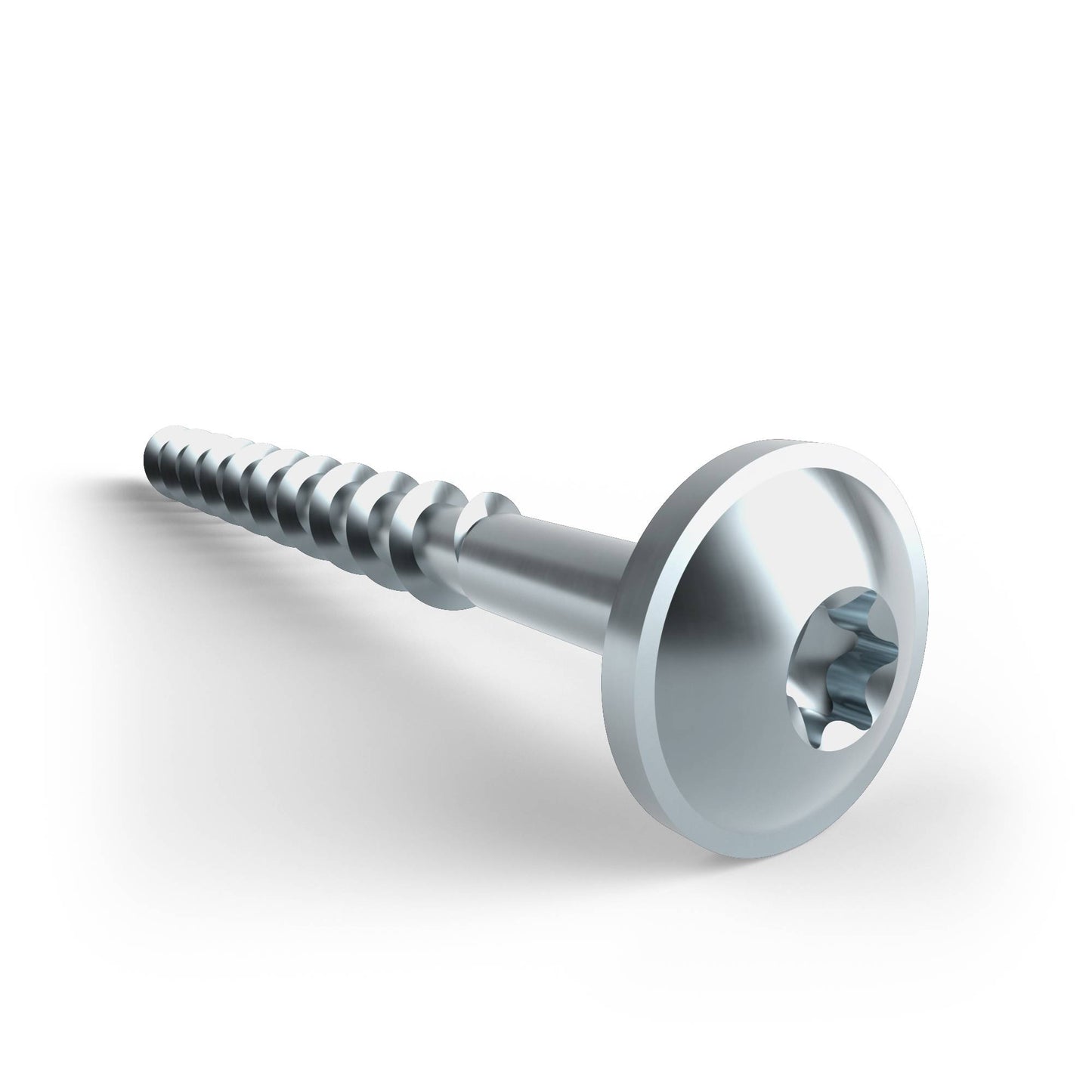 Galvanised Flat Head TORX 8x80 Wood Screw (Pack of 50)