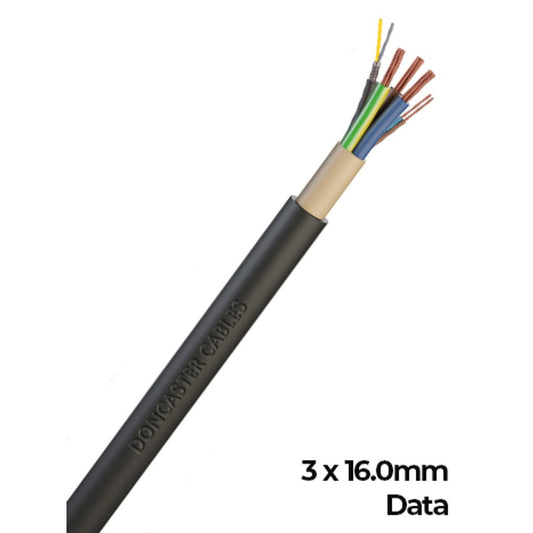 Doncaster Cables Powerwall Connect - AIO Cable Solution PW3 - 25m - 3 x 16.0mm - DATA