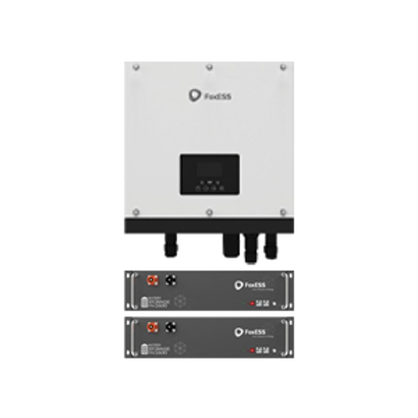 Fox ESS Fox Hybrid 3.7kW with 2 x HV2600 battery package (Incl. BMS)