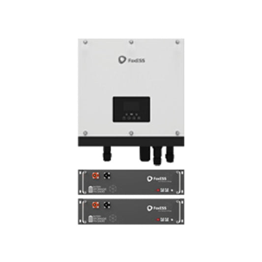 Fox ESS Fox Hybrid 5.0kW with 2 x HV2600 battery package (Incl. BMS)
