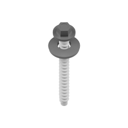 GSE In-Roof Screw 6.5x60 mm - EPDM - A2 - BLACK