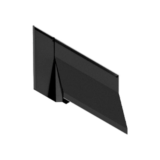 GSE Top Left Corner Flashing BLACK