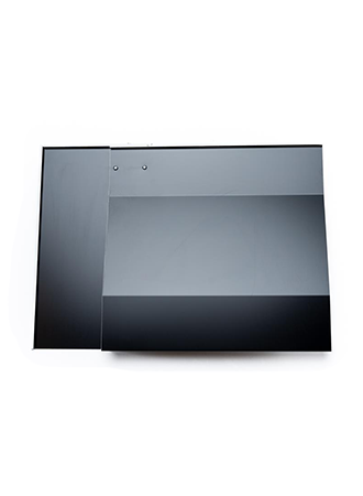 GSE In-Roof Portrait Top Left Corner Flashing 30mm - BLACK
