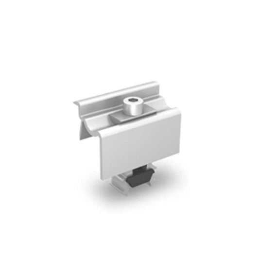 K2 Universal End Clamp One SILVER 30-42mm