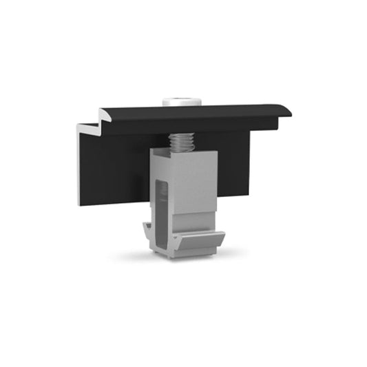 K2 DomeClamp End Clamp 30-50 mm, black anodized
