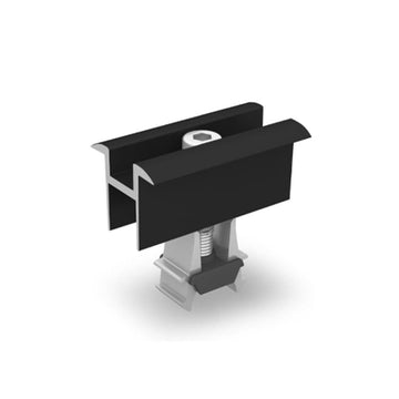 Universal mid clamp OneMid 30-42 mm, black anodised