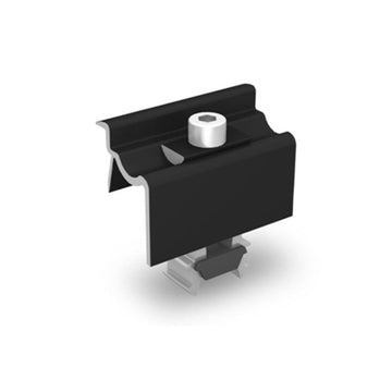 K2 End Clamp 25-40 mm, Black anodized