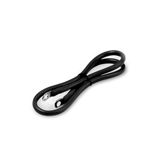 L & C Walsh 1m 25mm Batt. Cable with 2xM8 Ring Terminals - Blk