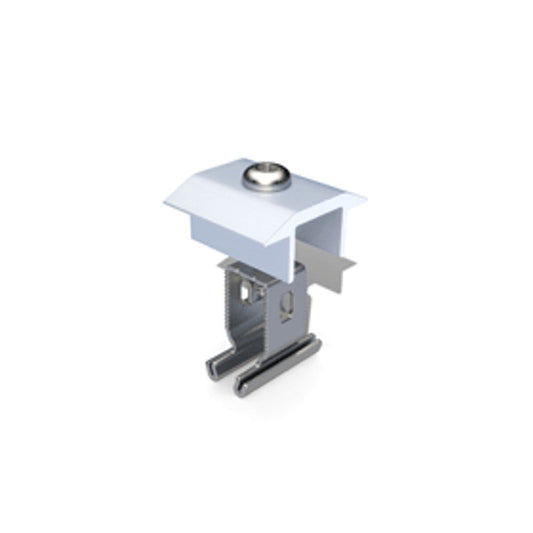 Renusol Middle Clamp+ 30 - 50mm Silver