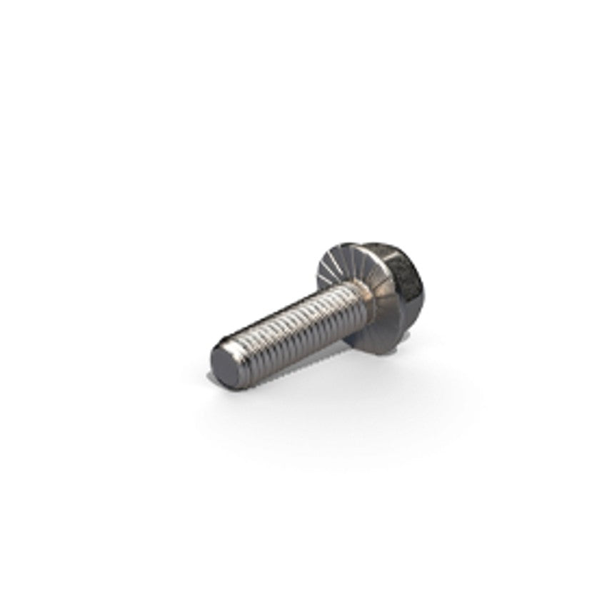Renusol Hexag. Flange bolt M8x35 with serration