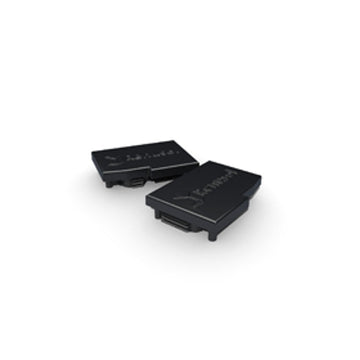 VarioSole + End Cap 50X37 rail - RIGHT/LEFT Black (1 pair)