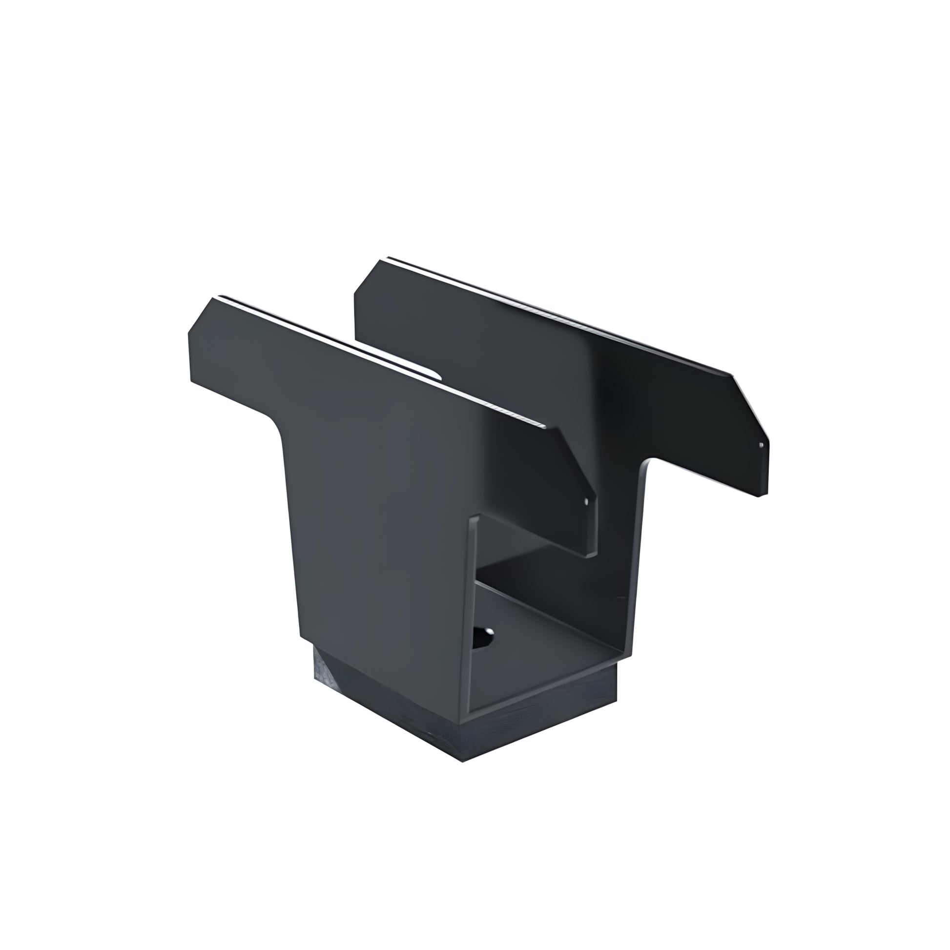S4 Mounting System S4 Double Clamp BLACK with EPDM 1.7 mm (H30)