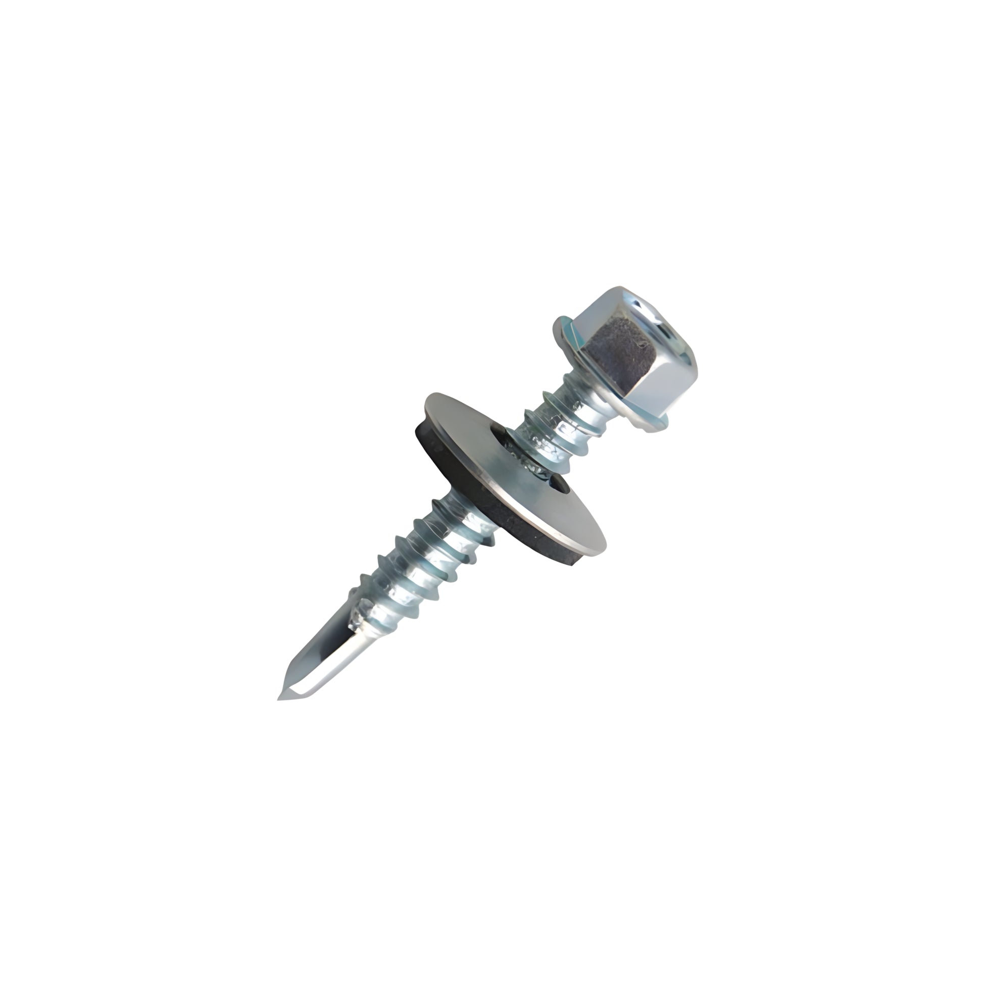 S4 Mounting System S4 6.5 x 25mm Frame Fixing Screw (Black) (A2) with EPDM