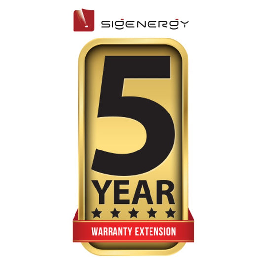 Sigenergy Warranty Ext. of 5 years for Sigenstor Energy Controller 3.0-6.0kW Single Phase