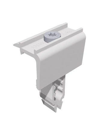 Schletter End Clamp V Classic Wide 30-40mm Silver