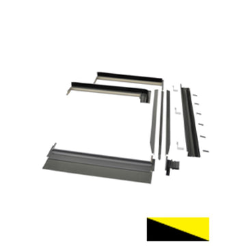 Clearline Fusion M10 portrait corner conversion kit, left bottom corner (centre panel above)