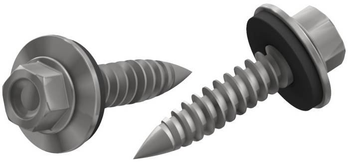 Self drilling screw for Al 0,50-1,25 mm or steel 0,40-1,25 mm